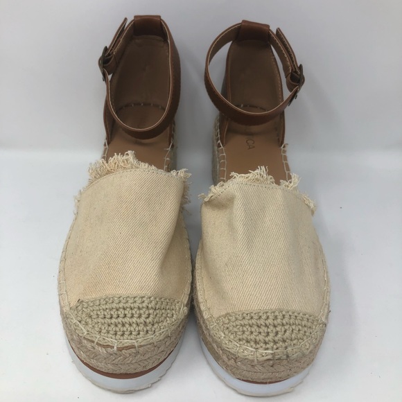 Nautica Valeria Platform Wedges size 8.5 - Picture 3 of 4